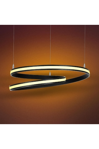 Sharp Bend Modern Led Avize Sarkıt Linear Aydınlatma