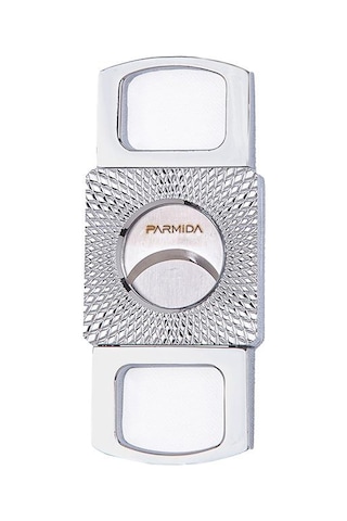Parmida Gümüş İşlemeli Puro Makası Kesici - Tr6802