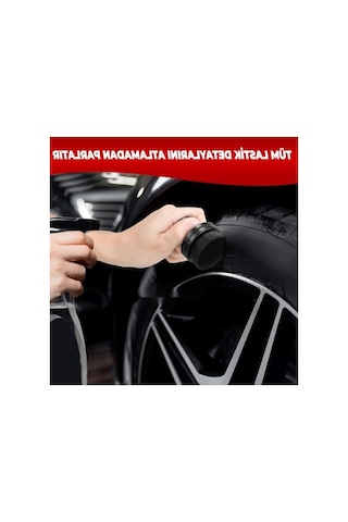 Lastik Parlatıcı Aplikatör Fırçası - Premium Araç Ve Motor Lastik Bakımı
