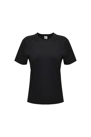 Reebok Lunny Reg Tee Siyah Kadın Kısa Kol T-shirt 000000000102483517 Siyah