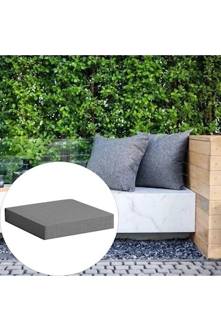 Flybuy İç Mekan-dış Mekan Koltuk Battaniyesi, Bahçe Sandalye Pedleri, Açık-gri Ty, Suntek Minder, Dayanıklı Ve Yumuşak, Kullanışlı Kılıf, 40x40x5cm Açık Gri