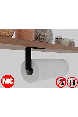 Yapışkanlı Banyo Havlu Askılığı, 3m Yapışkanlı Tasarım, Pratik Kullanım