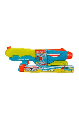 Water Warriors Spiral Blast Dev Su Tabancası - 1130 Ml Hazne - 9.7 Metre Menzil Çok Renkli