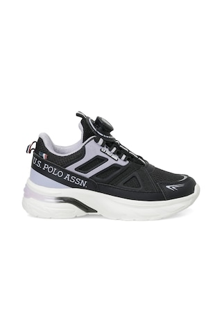 Uspoloassn U.s. Polo Assn. Tulka Jr Siyah Kız Çocuk Sneaker Siyah-lıla