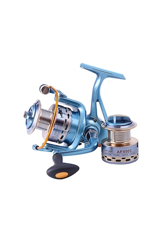 İplik Makaraları Alüminyum Makara 5.5:1 Yüksek Hızlı Pürüzsüz Sürükleme Gücü 6.4kg Açık Havada Balıkçılık Araçları Af3000