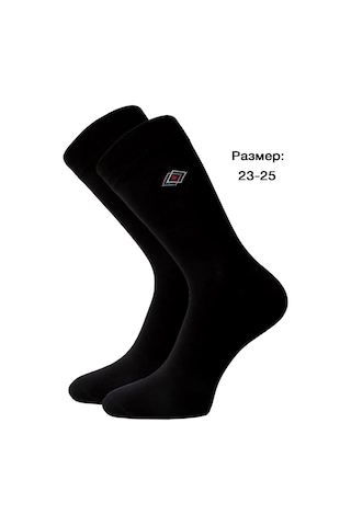 Isimbajskaa Culocnaa Fabrika Pamuklu Yüksek Çoraplar 21454900 Siyah