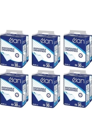 Elan 60 x 90 CM Yatak Koruyucu Örtü 30'lu x 6 180 Adet