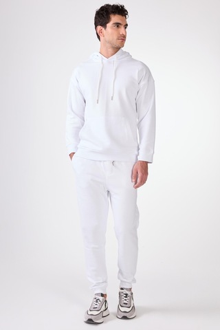 Dufy Beyaz Erkek Sweatshırt - Regular Fit Beyaz