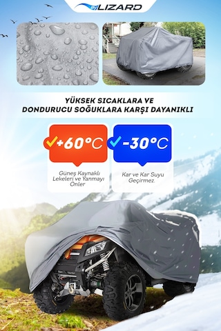 Segway Snarler At6l X 570 Uyumlu Su Geçirmez Atv Brandası