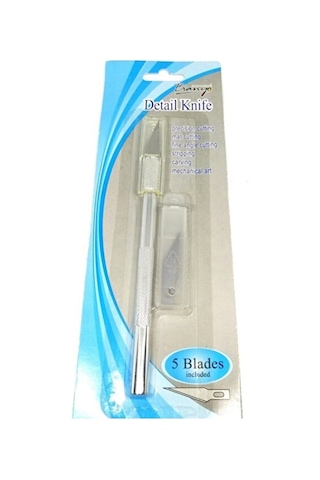 Detail Knife Kretuar Detay Bıçağı 5 Yedekli-kreatuar