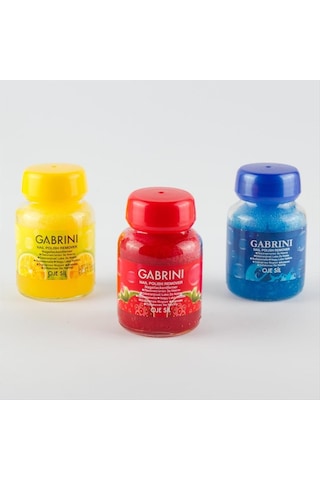Cosmotex Gabrini Oje Sil Süngerli Cam Aseton 75 Ml-kırmızı