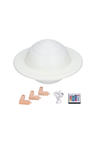 Rgb 16 Renk Yıldız Lambası Yenilikçi Gezegen Gece Lambası Uzaktan Kumandalı Ev Yatak Odası Dekoru İçin Diğer