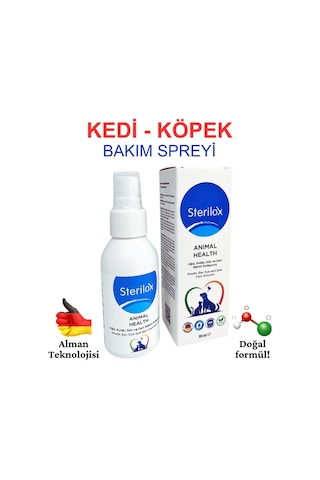 Sterilox Animal Health Yara Ağız Göz Bakım Solüsyonu 100 ML