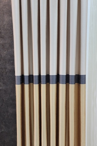 Vita Fon Perde Krem Gri Hardal Renk Krem