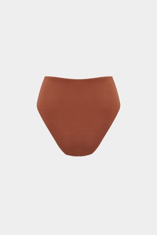 Açelyaokcu Premium Straplez Clementıa Fit Kadın Bikini Altı Kiremit