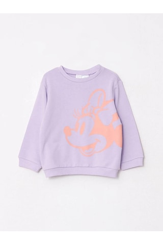 Minnie Çocuk Sweatshirt LİLA