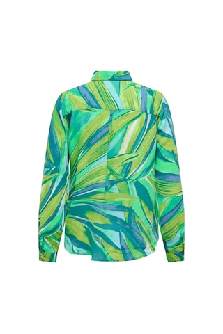 Only Onlalma Lıfe Poly L/s Shırt Aop Yeşil