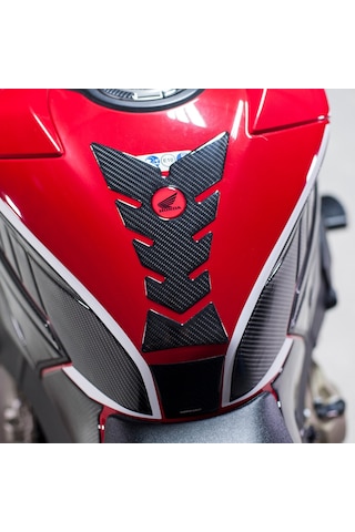 Honda Cbr1000rr 2017-2020 İle Uyumlu Kaydırmaz 6d Karbon 30 Parça Tank Pad Seti Gc73 KARBON