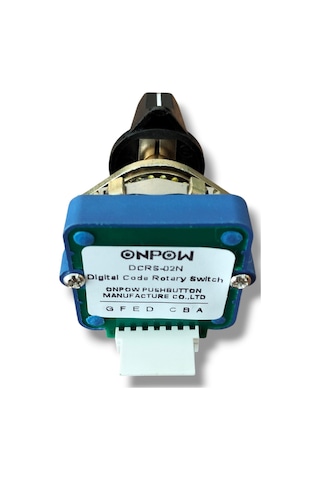 02n Cnc Rotary Switch Cnc Makinaları Çoklu Pozisyon Döner Anahtar