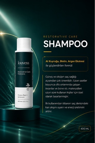 Louvess Onarıcı Bakım Şampuanı 400 ML
