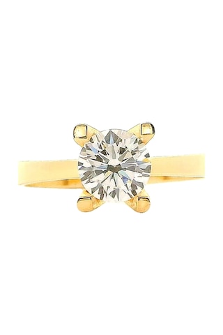 Cigold Tektaş Yüzük 14 Ayar Altın 1.44 Gr Oa-k21301029222 Renkli