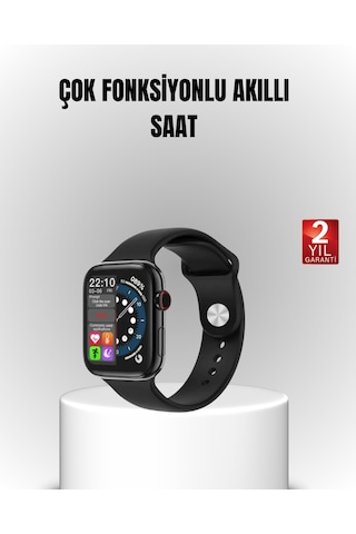 Yüksek Çözünürlüklü 1.9" Akıllı Saat - 5-6 Gün Aktif Kullanım, Şık Ve Modern Tasarım