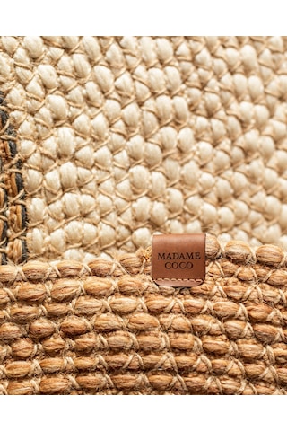 Madame Coco Janvry Yuvarlak Kilim - Bej/krem - 120 Cm 8684427193266 Çok Renkli