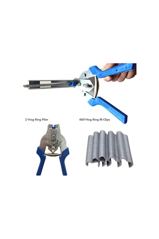 Konesam Kırmızı Kafes Tamir Aleti M Tipi Çivi Kırıcı - 165mm, 143g - Tavuk/koyun Kafesi İçin Pratik Kanca