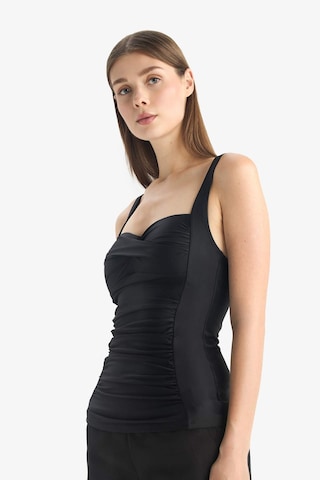 DeFacto Regular Fit Askılı Tankini-Fall in Love E3292AX25SMBK81