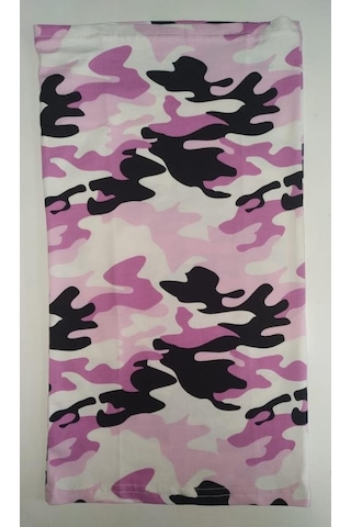 Buff Manolia Ecostretch Pembe Kamuflaj Çok Işlevli Bandana