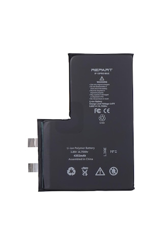 Apple Uyumlu iPhone 13 Pro Max Batarya Film'siz Puntalanabilir Cell 4352 Mah