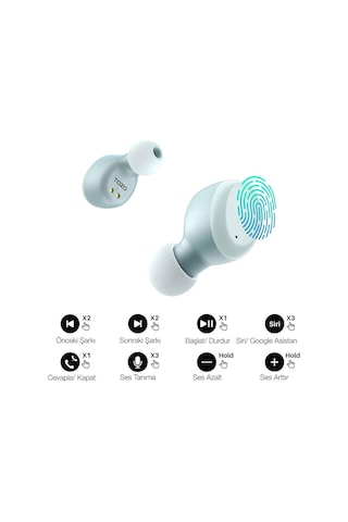 Tozo T6S IPX8 ENC TWS Bluetooth 5.3 Kablosuz Kulaklık