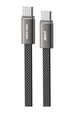 Ven-dens Vd-dc22cc Premium 60w Usb-c Örgülü Hızlı Şarj Kablosu