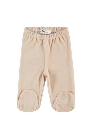 Civil Baby Kız Bebek Patikli Tek Alt 1-6 Ay Pudra 16d78307323w1-3 Pudra