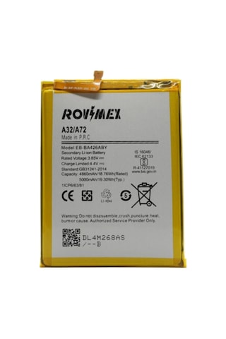Samsung Galaxy A32, A72 Uyumlu Batarya Pil - 5000 Mah