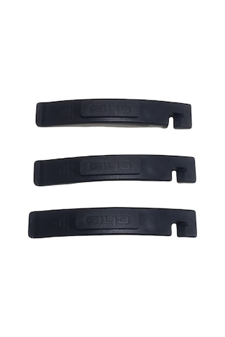 Giyo Levye Bisiklet Lastik Levyesi 3 Lü Set Tayvan Üretimi 12 Cm Siyah