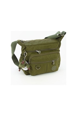 Krinkıl / Klinkır Su Geçirmez Kumaş Çok Gözlü Çapraz Kol Ve Omuz Postacı Çantası Haki 9507 Haki