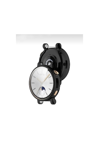 Huawei Watch Gt4 41mm Uyumlu Kasa Ve Ekran Koruyucu 360 Tam Koruma Silikon Kılıf