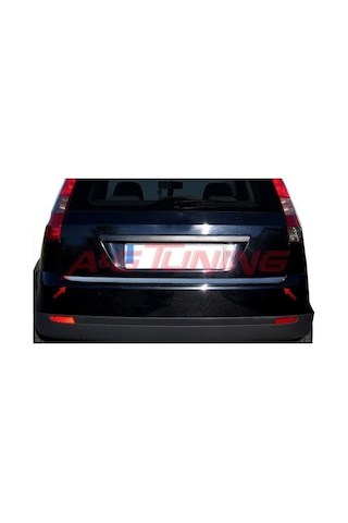 Ford Fiesta Krom Bagaj Alt Çıta Formlu 2002-2008 Paslanmaz Çelik N11.4389