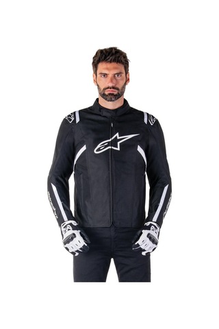 Alpinestars T-sps V2 Wp Korumalı Motosiklet Montu Siyah Beyaz