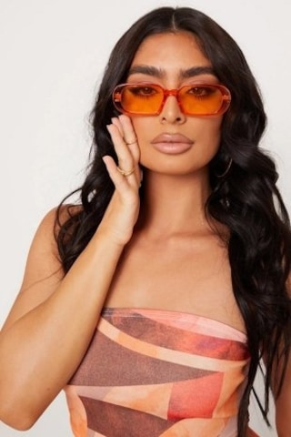 Turuncu Shades Vintage&Retro Güneş Gözlüğü