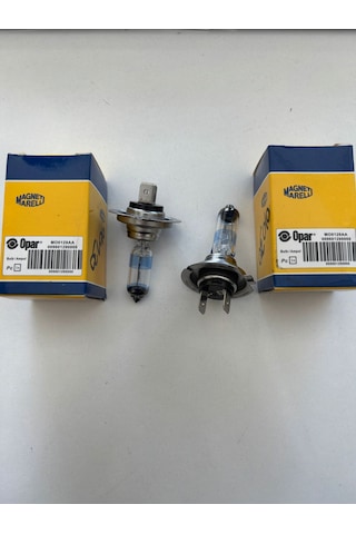 Opar H7 Far Ampulü 12volt H7 Ampul %130 Daha Fazla Işık 2 Adet Magneti Marelli 009601290000