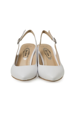 Sandalet Kadın Rc-4008 Deriden Beyaz