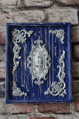 Neiwel Vintage Vina Eskitme Beyaz Tablo