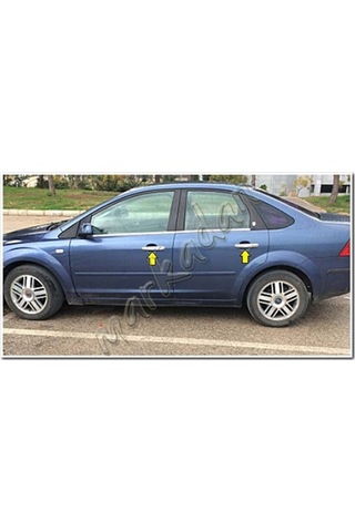 Db Chrome Ford Focus Sedan Kapı Kolu Nikelajı 2005-2011 4 Kapı  P.