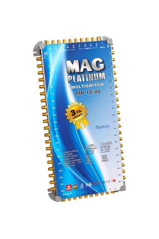 10 40 Sonlu/kaskatlı Swıtchlı Uydu Santrali Mag Platınum