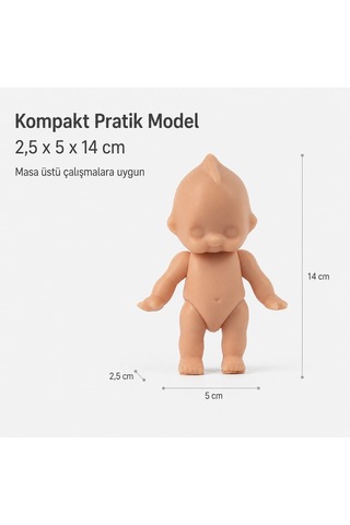 Dövme Pratik Silikon Deri Uygulama Modeli 2.5x5x14 Cm