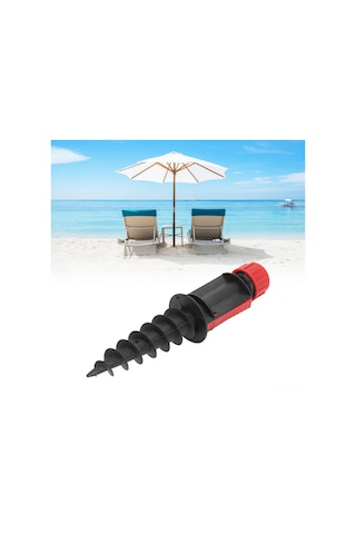 Tenfowee Plastik Sahne Şemsiye Çapa, 25-32mm Çaplı Şemsiyeler İçin, Zor Rüzgarlarda Sabit, Kolay Kurulum, Tatil Kampı Plajda Kullanım