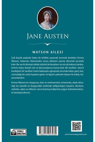 Watson Ailesi - Jane Austen - Maviçatı (dünya Klasikleri)