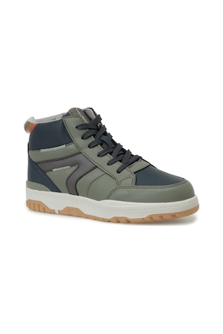 Kinetix Arlod Hı F Haki Erkek Çocuk High Sneaker 000000000102692150 Haki-lacı-turuncu